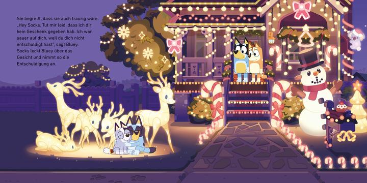 Productafbeelding BLUEY – Fröhliche Weihnachten mit Veranda-Mann (Duits, 2024)