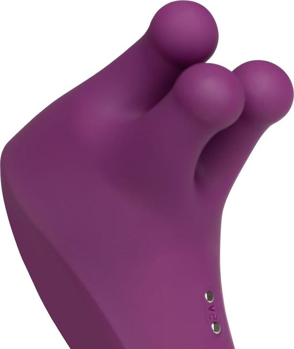 Produktbild Easytoys Vibrator mit rotierenden Perlen Lila