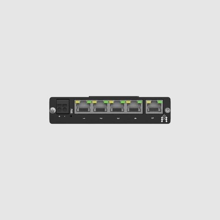 Immagine prodotto Teltonika TSW114, interruttore con staffa integrata per guida DIN (5 porte)