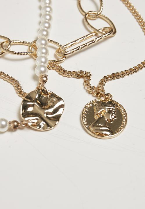 Immagine prodotto Urban Classics Collana a strati Ocean (20% di plastica, 50% di ferro, 30% di zinco)
