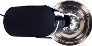 Produktbild Michelino Küchenmaschine 1200 Watt Schwarz mit Zubehör (1200 W)