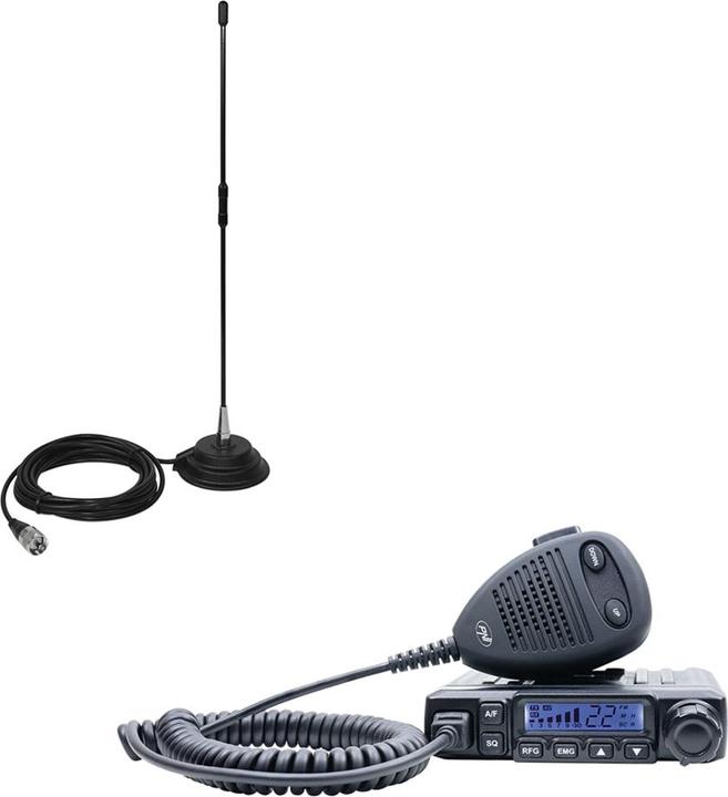 Produktbild PNI CB Escort HP 6500 ASQ Funkpaket + Extra 40 CB Antenne