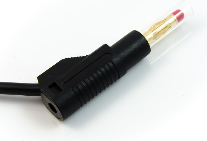Produktbild Purecrea 1 Paar Laborkabel 32A 600V 150cm 2.5mm² Bananenstecker 4mm
