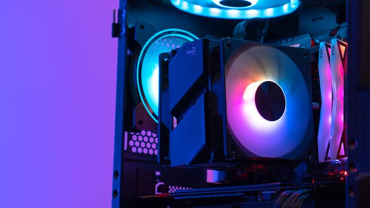 Actual product image AeroCool Rime 4 Dual (120 mm)