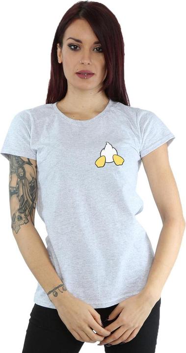 Immagine prodotto Disney Donald Duck Backside Breast Print Maglietta Donna (L)