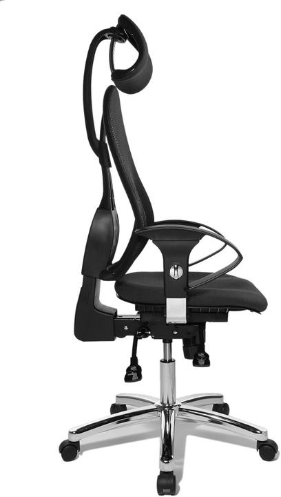 Produktbild Topstar Bürostuhl Sitness 45, ST99U L52X anthrazit, schwarz, chrom Stoff