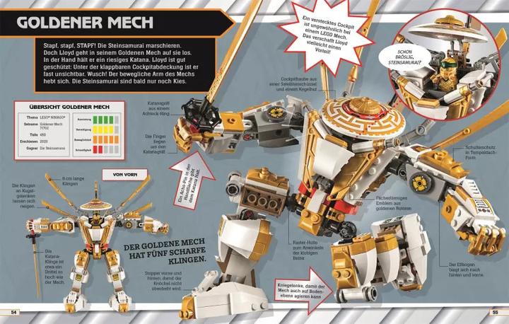 Image du produit LEGO® NINJAGO® Mächtige Roboter (Allemand, Julia March, 2022)