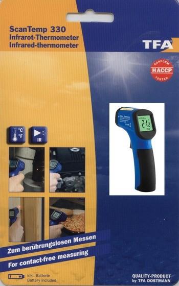 Actual product image TFA ScanTemp 330 Infrared Thermometer