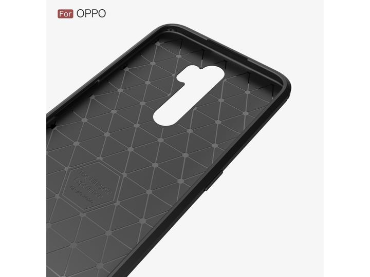 Immagine prodotto Screenguard Oppo A5 2020 Custodia Carbon Brushed Soft TPU (Oppo A5 (2020))
