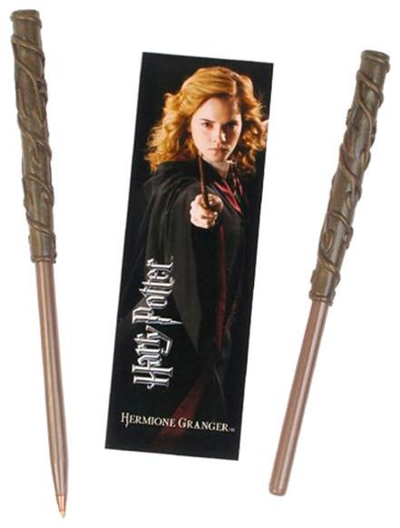Image du produit Noble Collection Harry Potter Stylo Bille Marque-page Hermione (Anthracite, 1 x)