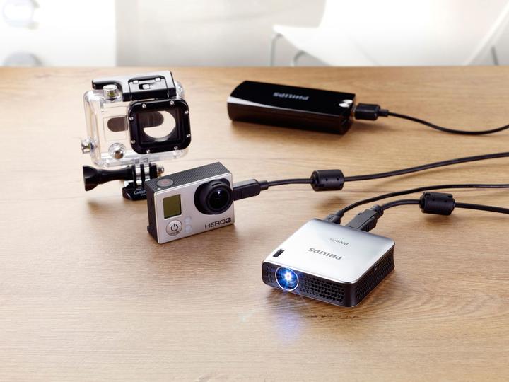 Produktbild Philips Pico Pix PPX4010 (WVGA, 100 lm)