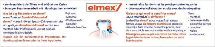 Produktbild Elmex Kariesschutz mentholfrei (75 ml)