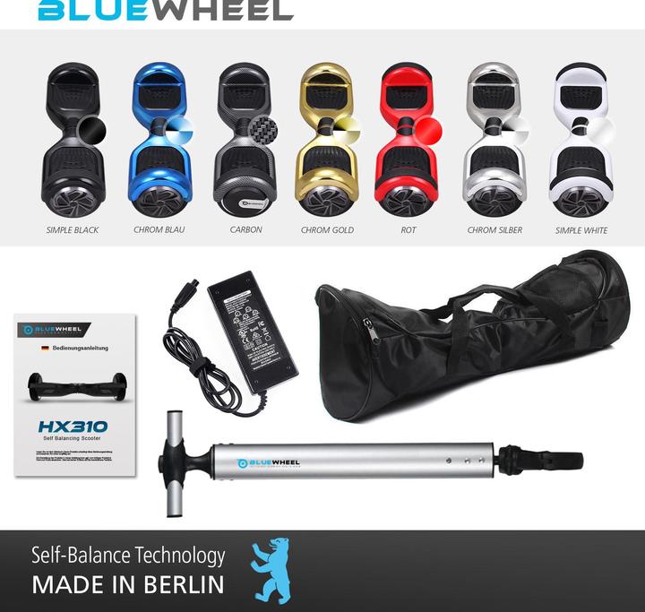 Actual product image Bluewheel HX310s (15 km/h, 700 W)