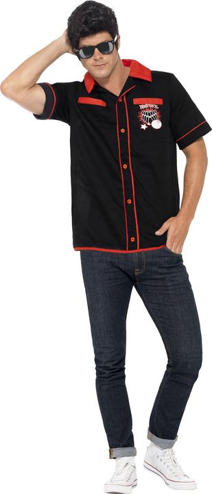 Immagine prodotto Smiffys Camicia da bowling rockabilly (L)