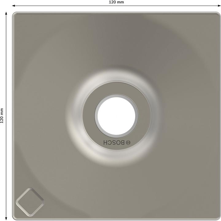 Actual product image Bosch Professional Zubehör PRO SDS max Tamping Plate, 120 x 120 mm