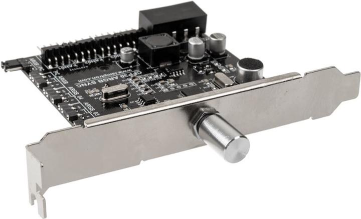 Actual product image Lamptron CFP30B Sync Edition PCI ARGB fan and LED controller (4 Fan)