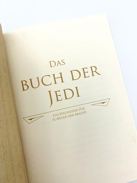 Actual product image Panini Star Wars: Das Buch der Jedi (German, Daniel Wallace, Marc Winter, 2018)