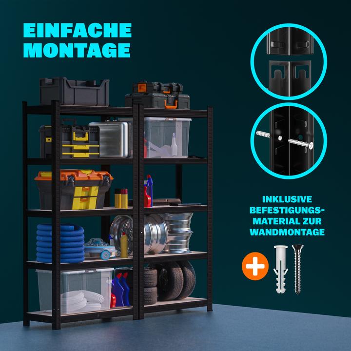 Actual product image Monzana Heavy Duty Shelving