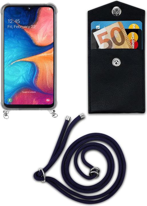 Produktbild Cadorabo TPU Handy Kette SILBER Cover