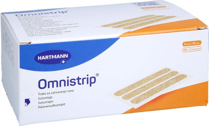 IVF Hartmann Wundnahtstreifen 6x76mm (150 x)