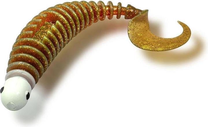 Actual product image Black-Cat Curly Worm (17 cm)