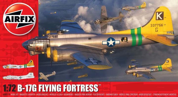 Actual product image Airfix Boeing B17G Flying Fortress
