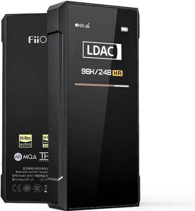 Image du produit FiiO BTR7 (Micro, USB-DAC, Écran, Bluetooth)