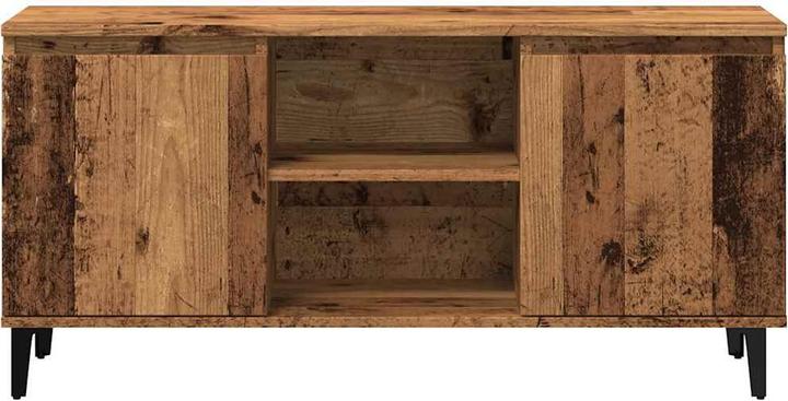 Produktbild VidaXL TV Schrank Lowboard Fernsehschrank Fernsehtisch TV Möbel Altholz-Optik (102 x 35 x 50 cm)