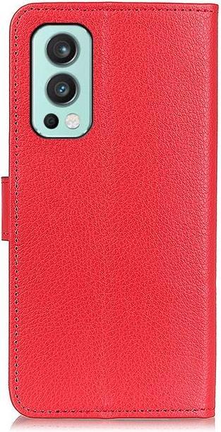 Image du produit MU Classic Série de couvertures de livres en cuir Litchi (OnePlus Nord 2 5G)