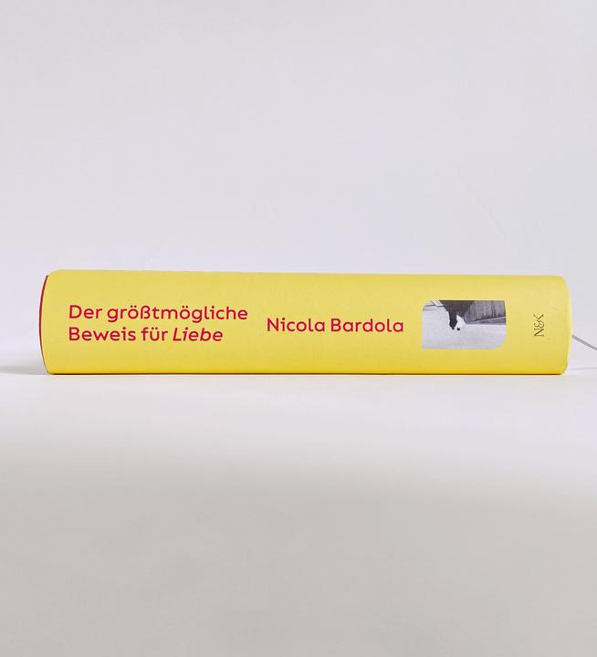 Produktbild Der grösstmögliche Beweis für Liebe (Deutsch, Nicola Bardola, 2024)