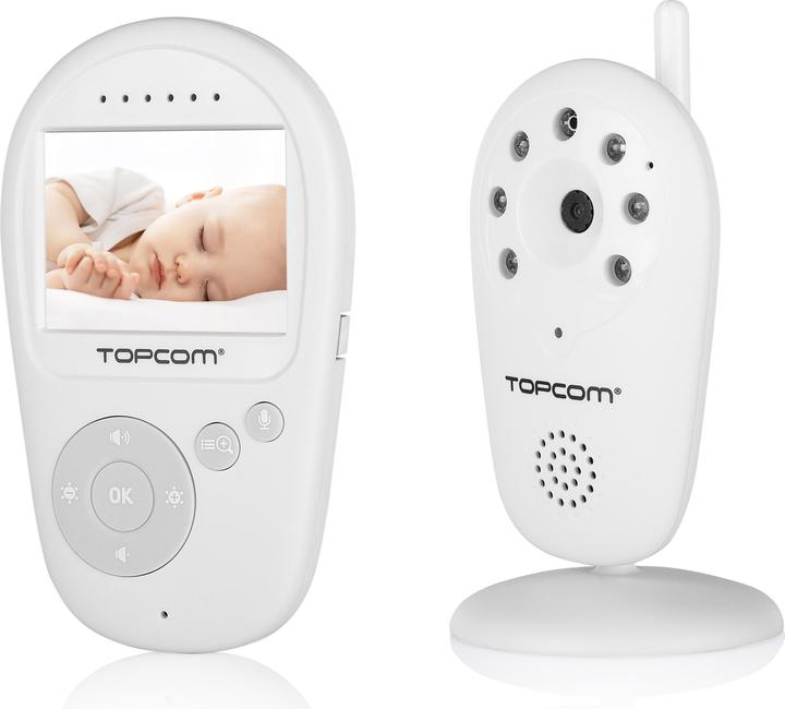 Image du produit Topcom KS-4261 Moniteur vidéo numérique pour bébé, 300 m, 4 canaux, 50 m, 300 m, radio, 2.4 GHz (50 m)