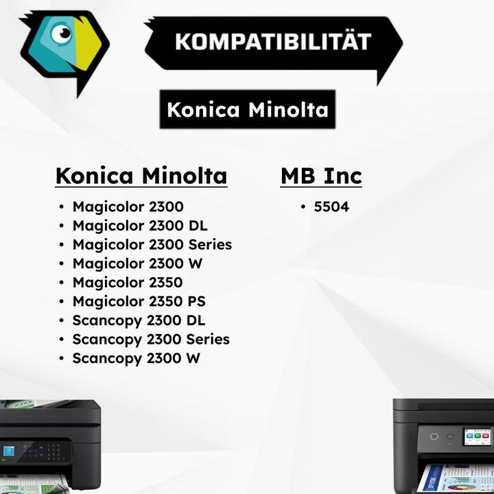 Actual product image Inkadoo Toner compatible to Konica Minolta 4576-211 / 1710517005 Toner, black Black (FC)