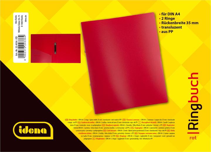 Actual product image Idena Ring binder (A4, 35 mm, 1 Piece)
