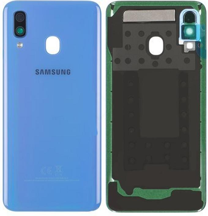 Image du produit Samsung Battery Cover pour A405F Galaxy A40 - bleu (Samsung Galaxy A40)
