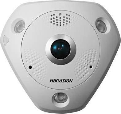 Image du produit Hikvision DS-2CD6365G0-IVS - Caméra de sécurité IP - pour l'extérieur - filaire - plafond/mur - blanc (3072 x 2048 pixels)
