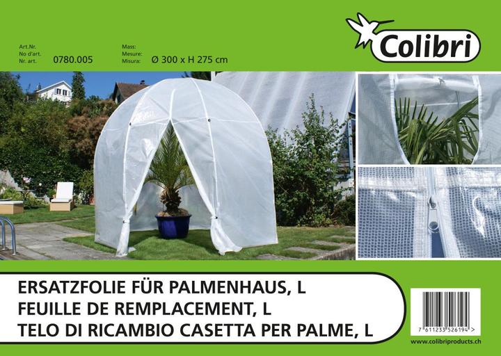 Produktbild Colibri Ersatzfolie Palmenhaus L