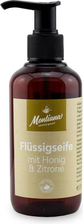 Montiana Flüssigseife mit Honig & Zitrone (Flüssigseife, 200 ml)