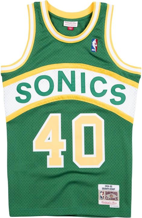 Produktbild Mitchell & Ness Swingman Jersey Seattle Supersonics 199495 Shawn Kemp (S)