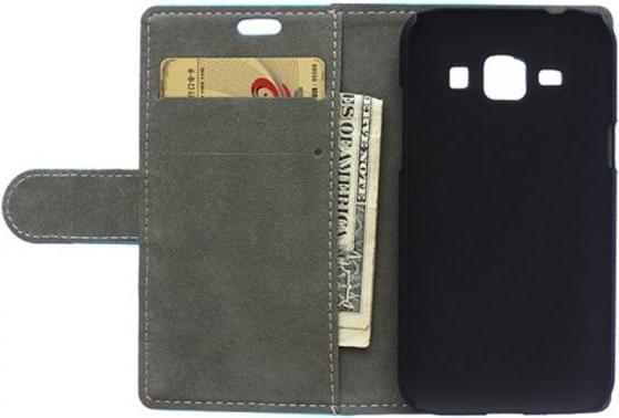Actual product image MU Classic Beautiful leather cover (Samsung Galaxy J1)