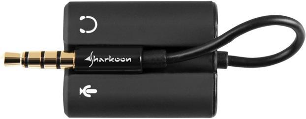 Produktbild Sharkoon PMP35 Headset-Adapter (Klinkenadapter)