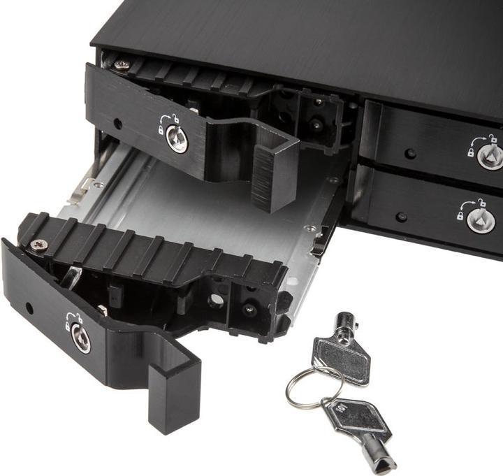 Image du produit Silverstone FS204 Boîtier pour lecteurs de mémoire