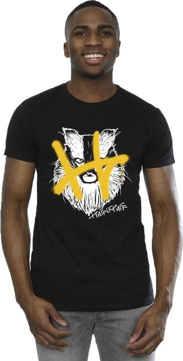 Actual product image Mens Hufflepuff Pop Spray T-Shirt (5XL)