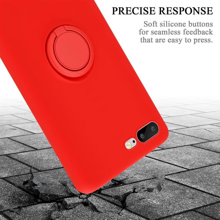 Actual product image Cadorabo TPU Liquid Ring Silicone Case Cover (Apple iPhone 7 Plus, Apple iPhone 7s Plus)