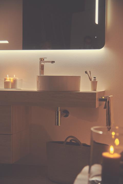 Actual product image Ideal Standard Countertop washbasin Strada II 38 x 38 cm white T292901 (380 mm, 380 mm)