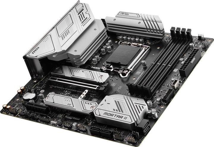 Produktbild MSI MAG B760M MORTAR WIFI II (LGA 1700, Intel B760, mATX)