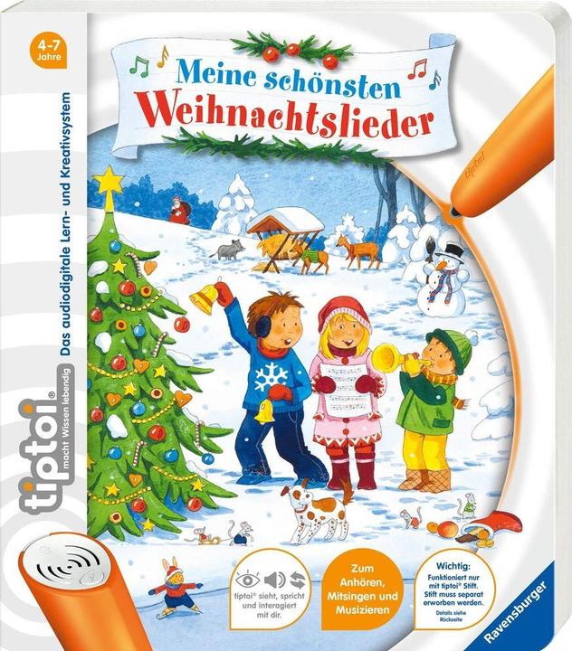 Produktbild tiptoi Meine schönsten Weihnachtslieder (Deutsch, Kerstin M. Schuld, Cornelia Neudert, 2017)