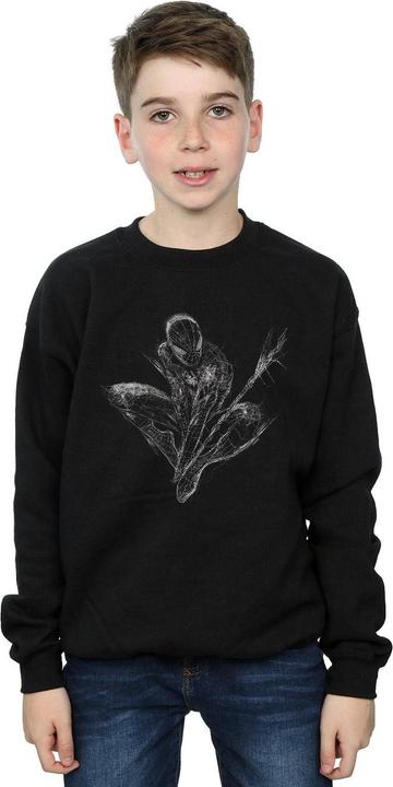 Produktbild SpiderMan Web Crouch Sweatshirt Jungen (140, 146)