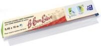 Actual product image Elba Book protection film "Le Bon Elève", PVC, 45 mm x 10 m transparent, to protect books (1 Piece, 80 µm)
