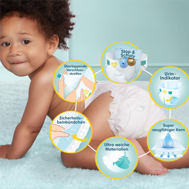 Image du produit Pampers Protection premium (Taille 3, Pack mensuel, 102 pièce(s))