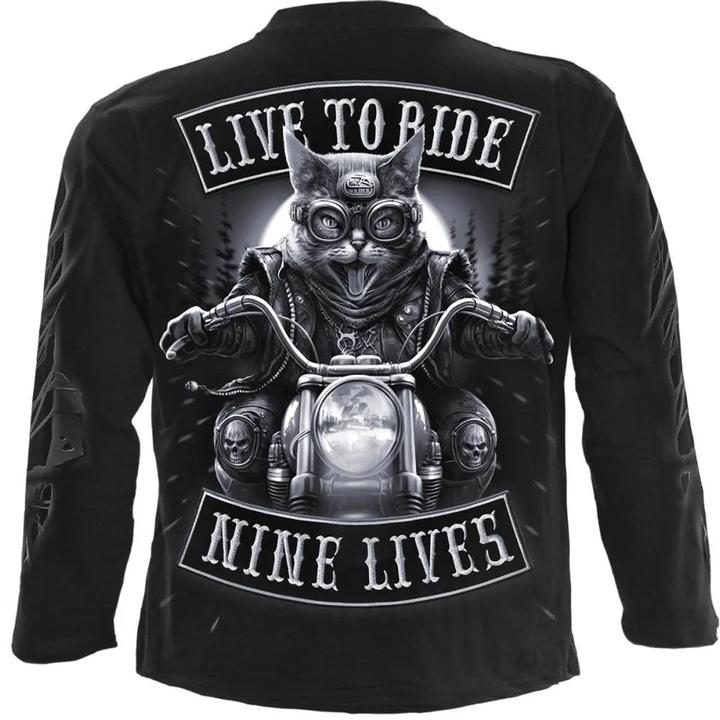 Produktbild Spiral Nine Lives TShirt Langärmlig (L)